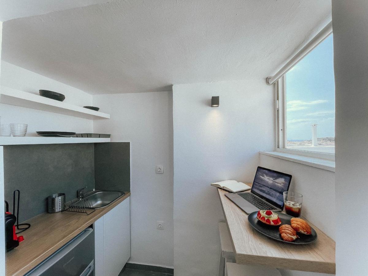 Modern Rooftop Apartment Rethymno  Bagian luar foto